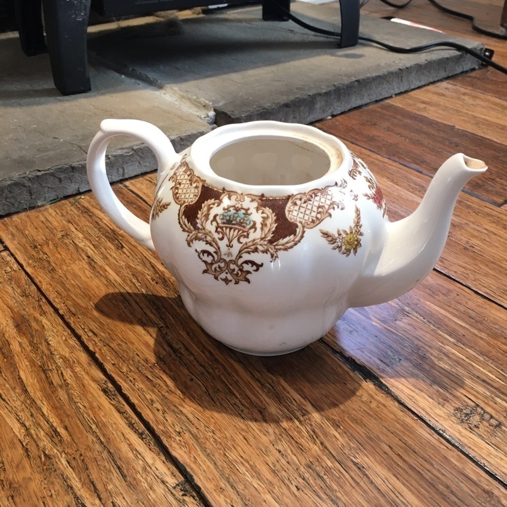 Vintage Japanese Teapot Unique Colorway